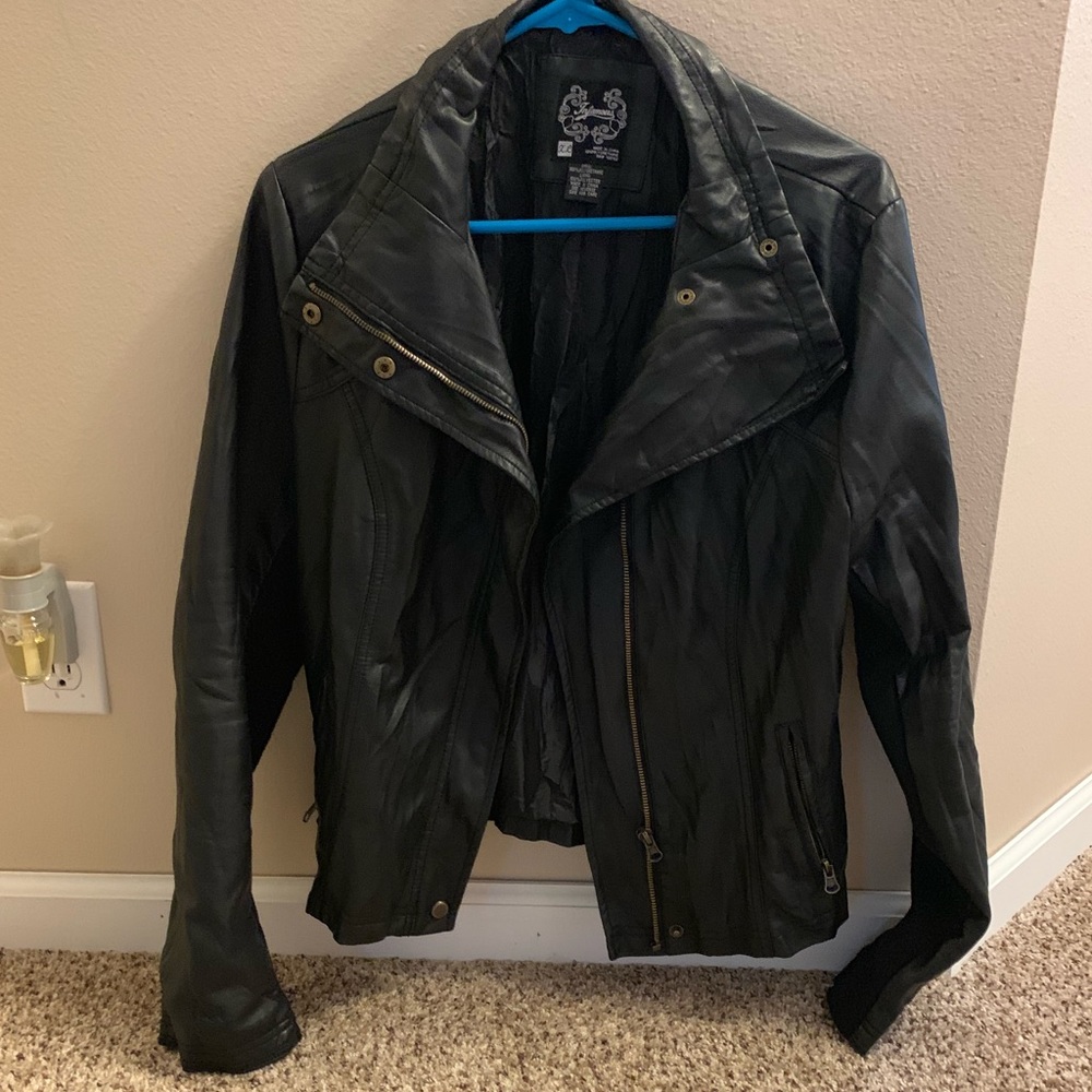 Black Moto Jacket